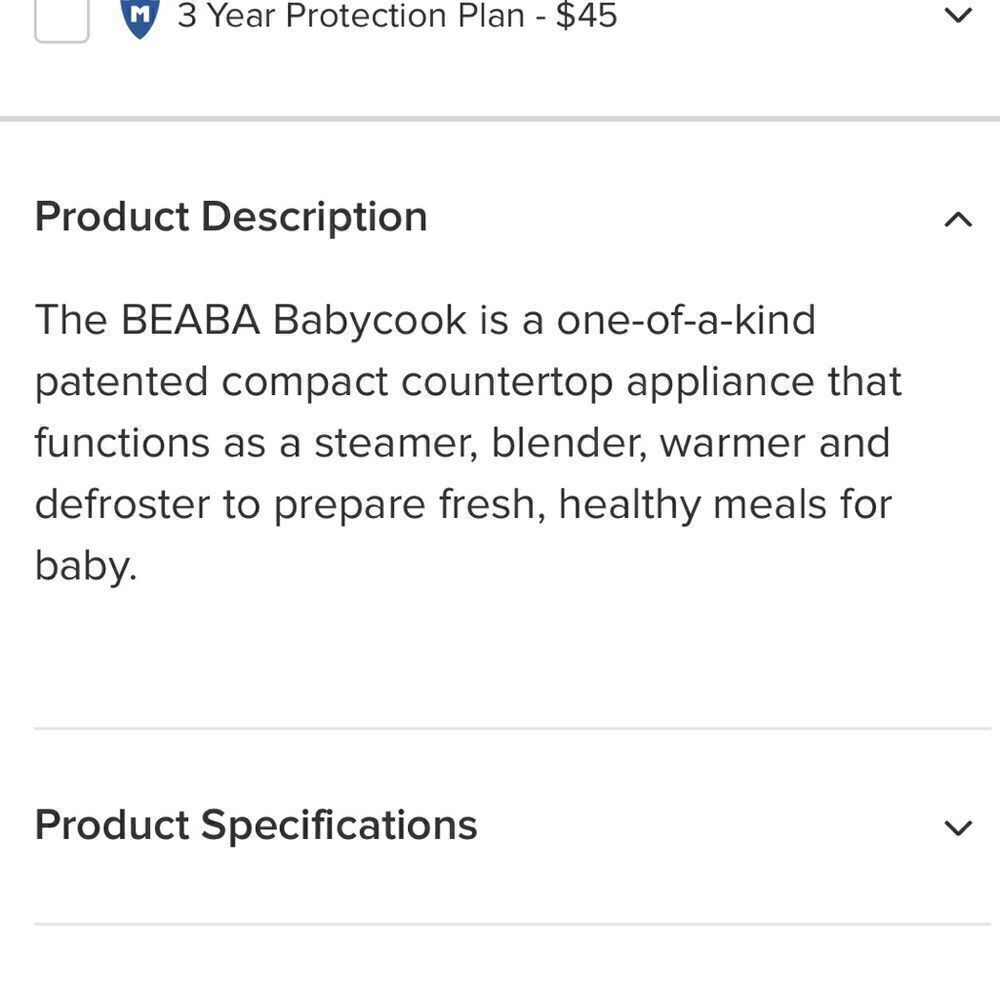 Beaba Babycook Food Processor - Picture 9 of 10